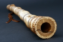 Bamboo Native American Flute, Minor, Mid A#-4, #D37J